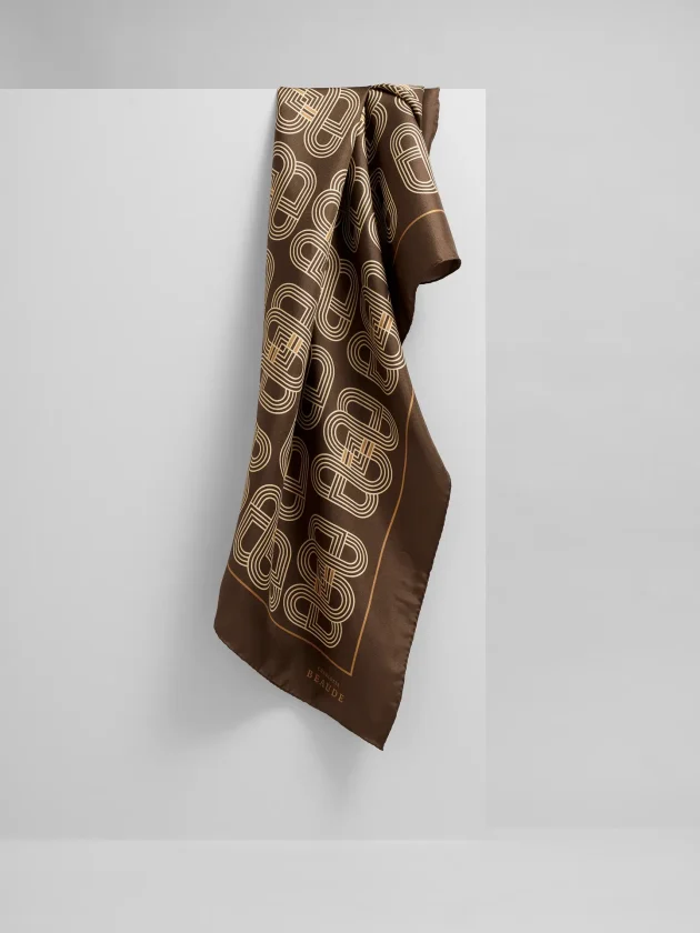 Foulard 85.85 Chocolat