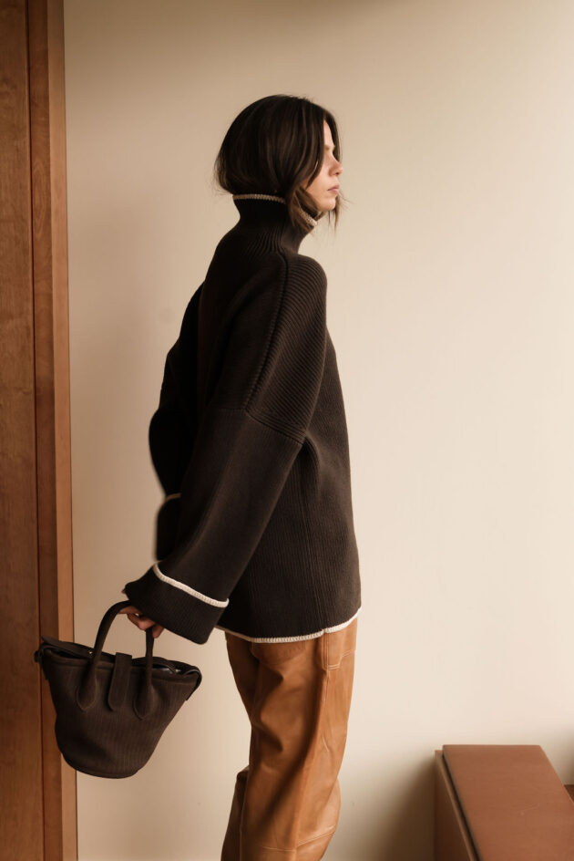 Le petit Panier d'Isabelle Daim brun - Image 2