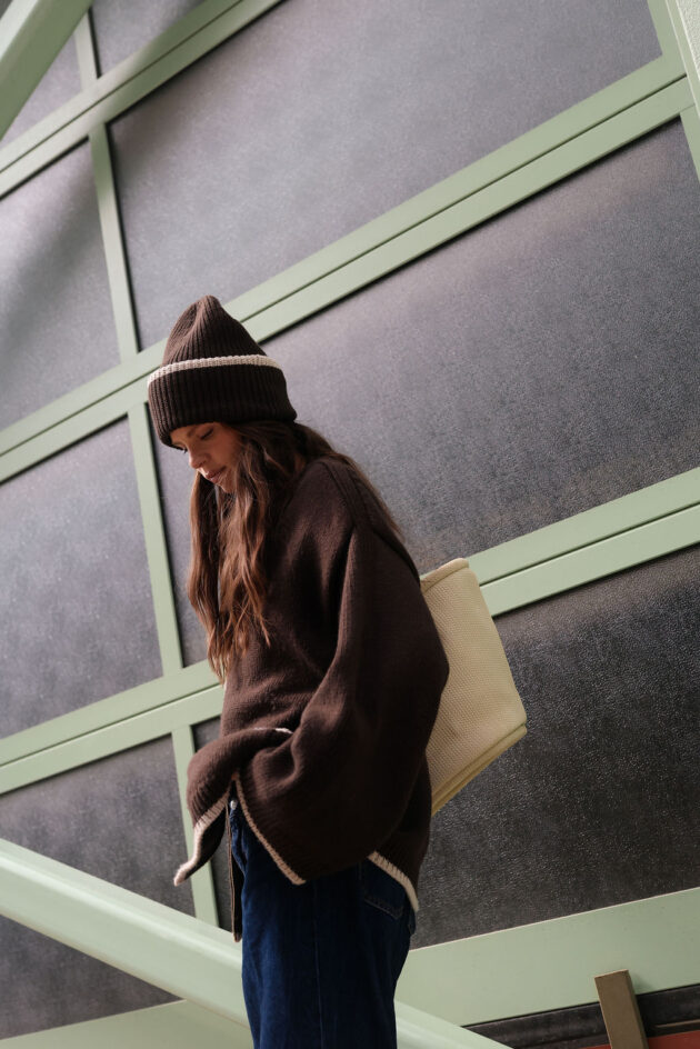 Le Grand Panier d'Isabelle Daim beige - Image 4