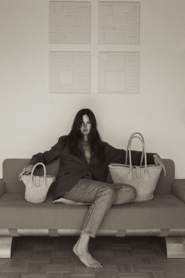 Le Grand Panier d'Isabelle Daim brun - Image 4