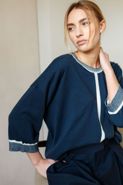 Le pull Paloma Bleu Marine