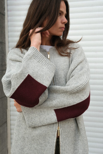 Bomber Oran Gris